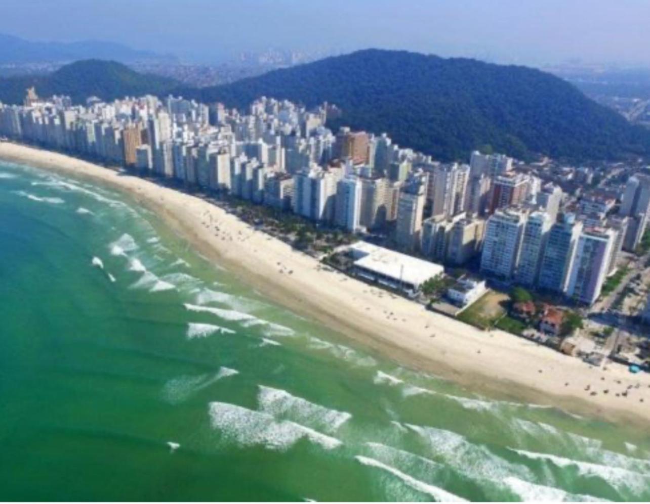 גוארויה Flat Service Pitangueiras Com Vista Mar מראה חיצוני תמונה